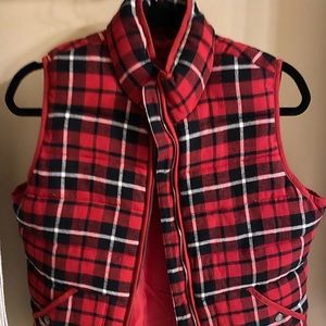 Plaid Vest
